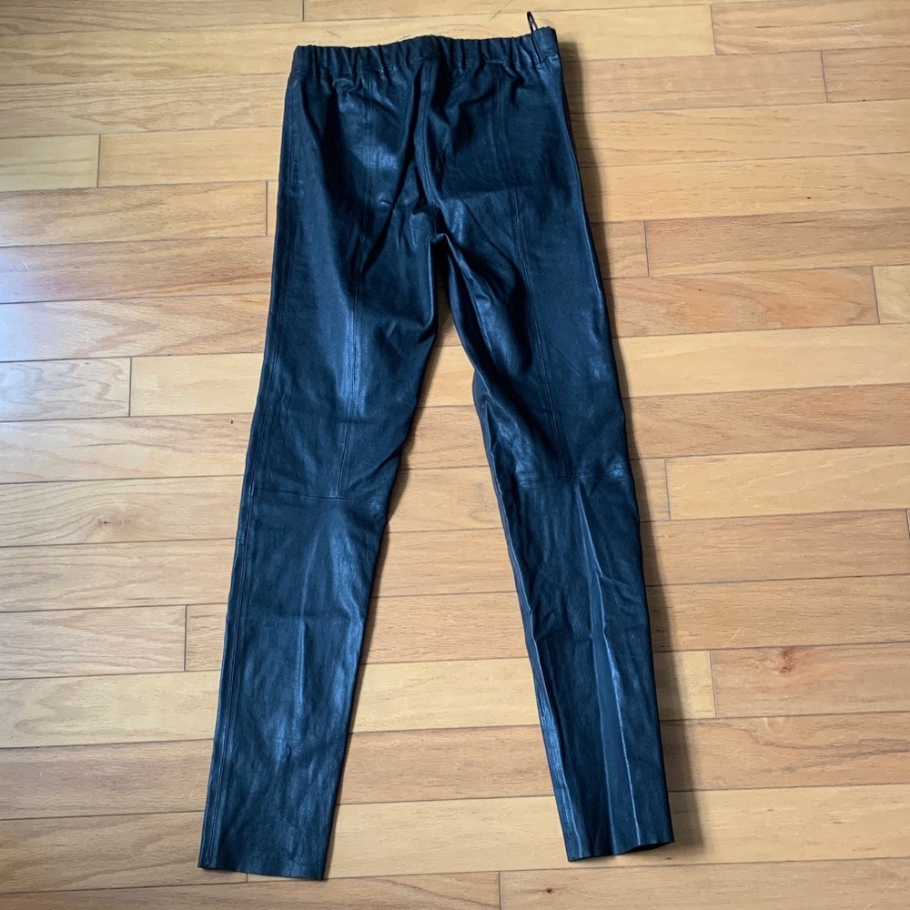 Walter Baker Roxanna Leather Leggings - Picture 3 of 16
